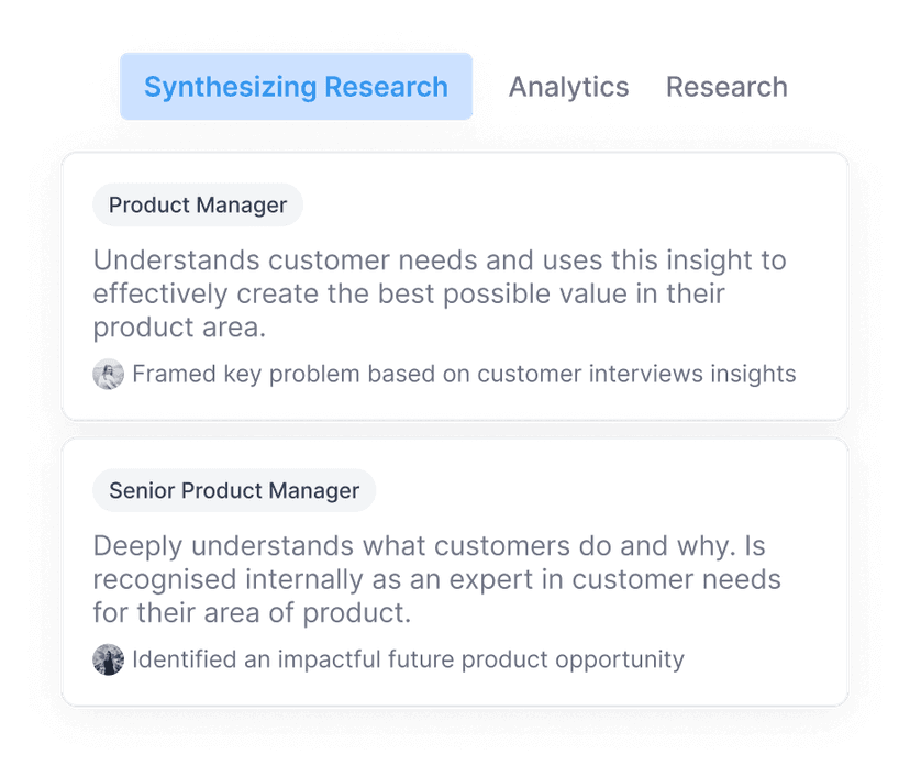 clear Product Management expectations